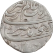 Mughal Empire Aurangzeb Alamgir Lakhnau Mint Silver Rupee.