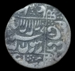 Silver One Rupee of Muhammad Murad Bakhsh of Mughal Empire.
