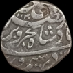 Farrukhsiyar,-Bankapur-Mint,-Silver-Rupee,-AH-1130/7-RY.