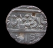 Silver Rupee Coin of Chinapatan Mint of Madras Presidency.