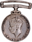King-George-VI-India-Service-​​​​​​​Medal-of-1945-of-Silver.