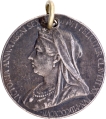 Diamond-Jubilee-Silver-Medallion-of-Victoria-Queen-of-United-Kingdom.