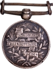 Silver-Volunteer Long-Service-and-Good-Conduct Miniature--Medal-of-Victoria-Queen-of-1894.