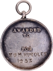Bombay-University-Sports-Medal-of-1953-of-Silver.